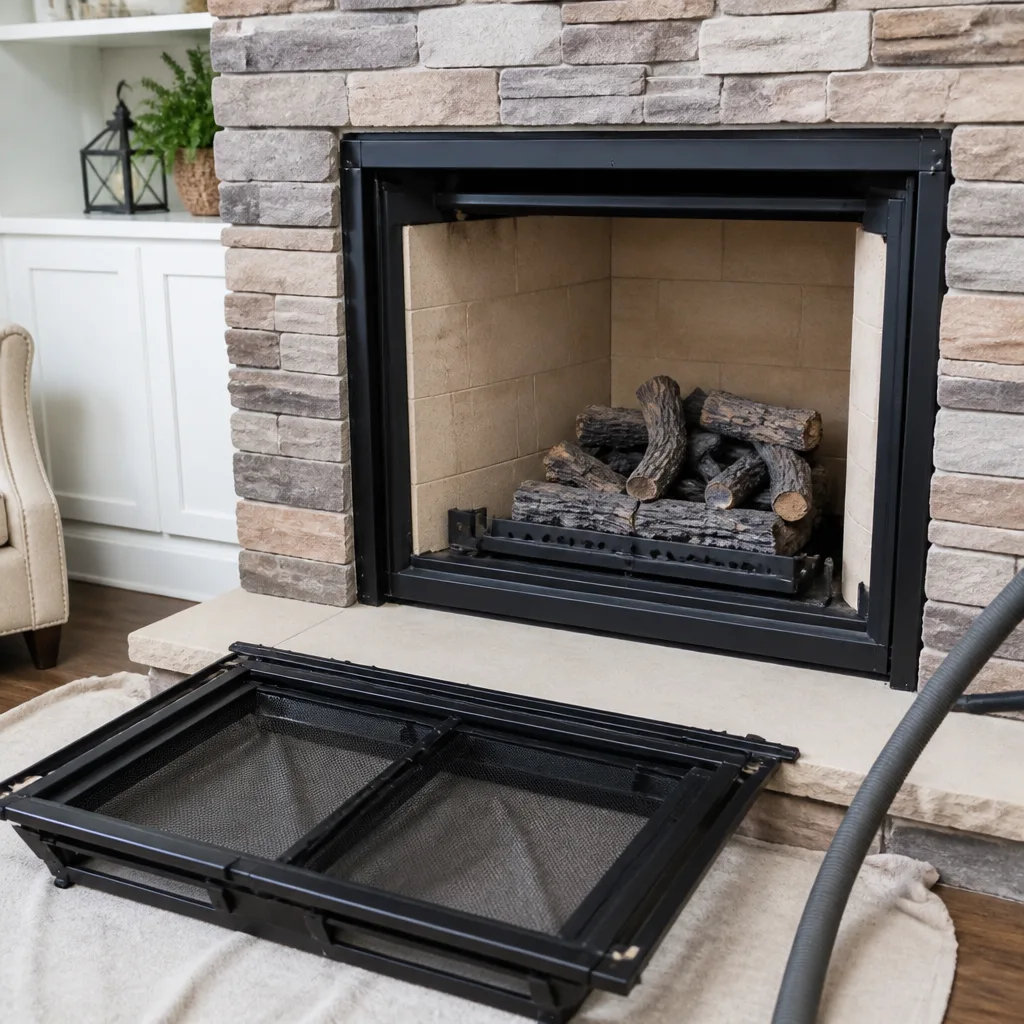 Gas fireplace service